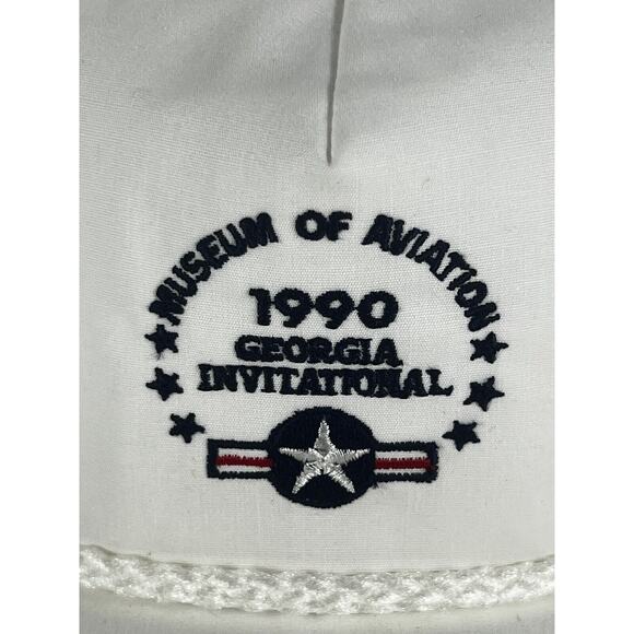 Vintage Museum of Aviation Hat Cap Adult Snapback Robins Airforce Base 1990 GA - Picture 2 of 7